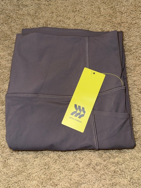 all in motion Pants - all in motion Gray High-Waist Leggings with Side Pockets